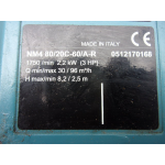 2,2 KW 1400 RPM pomp 30 / 96 m³/h. Unused.